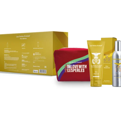 LES PERLES D'ORIENT COFFRET LES PERLES ONE ESSENCE - EDP 150 ML + BODY WASH 100 ML + POCHETTE