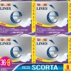 LINES e' ASSORBENTE LUNGO CON ALI PACCO SCORTA 36+8 PEZZI