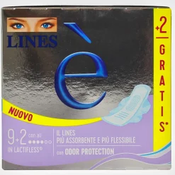 LINES E' CON ALI 9+2 PZ. ASSORBENTI EE