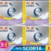 LINES e' CON ALI PACCO SCORTA 36+8 PEZZI