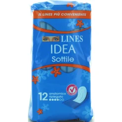 LINES IDEA SOTTILE GIORNO ANATOMICO RIPIEGATO IN BUSTINA 12 PZ