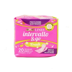 LINES INTERVALLO RIPIEGATI FRESH 20 PZ. SALVASLIP