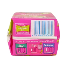LINES INTERVALLO RIPIEGATI FRESH 20 PZ. SALVASLIP