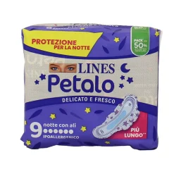 LINES PETALO ULTRASOTTILE ALI NOTTE 9 PZ