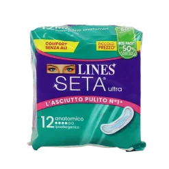 LINES SETA ULTRA ANATOMICO 12 PZ. ASSORBENTI
