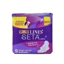 LINES SETA ULTRA LUNGO ALI 9 PZ. ASSORBENTI