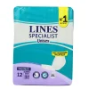 LINES SPECIALIST SAGOMATO SUPER/MAXI 12 PEZZI - DISPOSITIVO MEDICO CE CLASSE 1