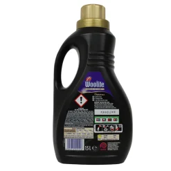 LIP WOOLITE DETERSIVO BUCATO A MANO E LAVATRICE LIQUIDO NOIR CAPI SCURI, NERI E JEANS 25 LAVAGGI 1,5 LITRI