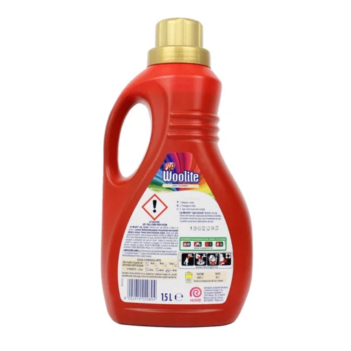 LIP WOOLITE DETERSIVO BUCATO A MANO E LAVATRICE LIQUIDO MIXCOLOR CAPI COLORATI 25 LAVAGGI 1,5 LITRI
