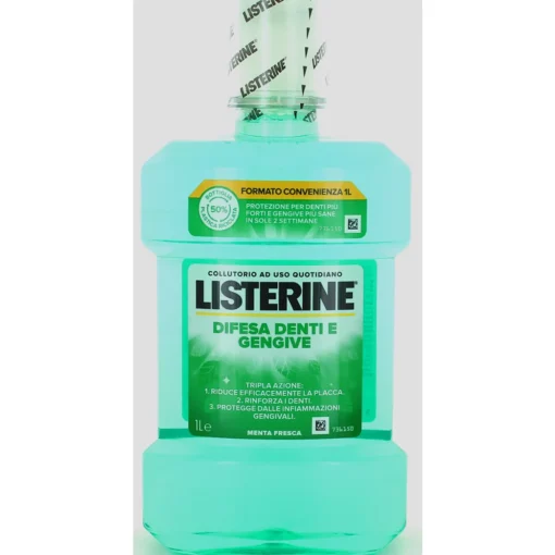 LISTERINE COLLUTORIO DIFESA DENTI E GENGIVE 1 LT.