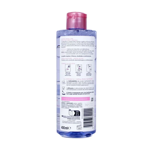 L'OREAL ACQUA MICELLARE PELLI SENSIBILI 400 ML