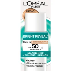 L'OREAL BRIGHT REVEAL FLUIDO UV ILLUMINATE COLORATO SPF50 50 ML