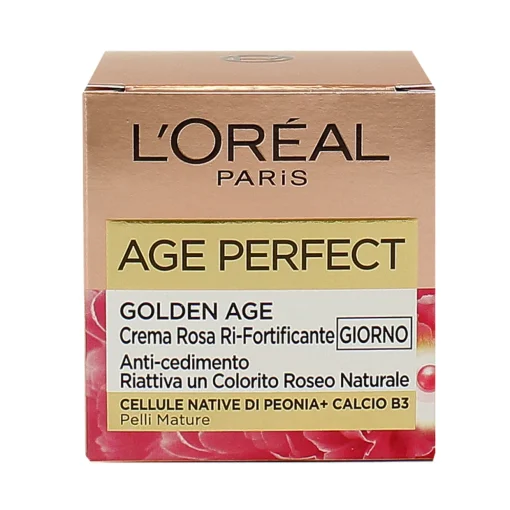 L'OREAL CREMA AGE PERFECT GOLDEN AGE + CALCIO B3 GIORNO 50 ML