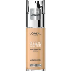 L'OREAL FONDOTINTA ACCORD PARFAIT 5.R/5.C/5.K SABLE ROSE'