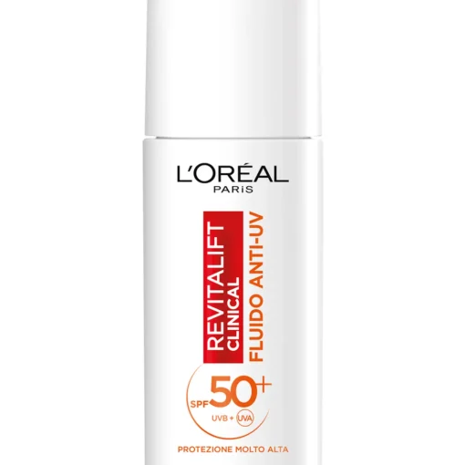 L'OREAL REVITALIFT CLINICAL FLUIDO VITAMINA C ANTI-UV SPF 50+ 50 ML