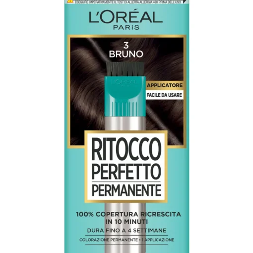 L'OREAL RITOCCO PERFETTO PERMANENTE CON APPLICATORE 3 BRUNO