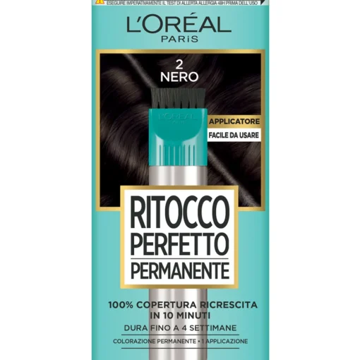 L'OREAL RITOCCO PERFETTO PERMANENTE CON APPLICATORE 2 NERO