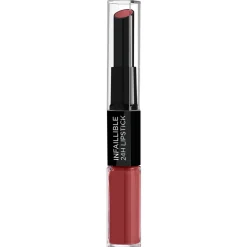 L'OREAL ROSSETTO INFAILLIBLE STICK 2 STEP 24H 801 TOUJOURS TOFFEE
