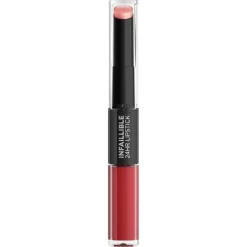 L'OREAL ROSSETTO INFAILLIBLE STICK 2 STEP 24H N.501 TIMELESS RED