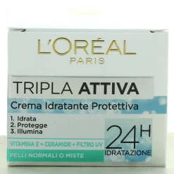 L'OREAL TRIPLA ATTIVA CREMA GIORNO PELLI NORMLI-MISTE 50ML