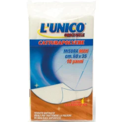 L'UNICO ORIGINALE CATTURAPOLVERE 10 PANNI CM 60x35
