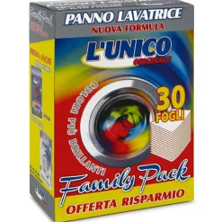 L'UNICO ORIGINALE PANNO LAVATRICE COLORI BRILLANTI 30 FOGLI - CATTURA COLORI-