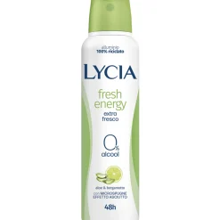 LYCIA DEODORANTE SPRAY 48h FRESH ENERGY ALOE E BERGAMOTTO 150 ML