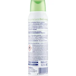 LYCIA DEODORANTE SPRAY 48h FRESH ENERGY ALOE E BERGAMOTTO 150 ML