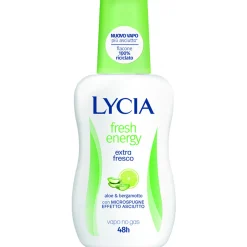 LYCIA DEODORANTE VAPO NO GAS 48h FRESH ENERGY ALOE e BERGAMOTTO 75 ML