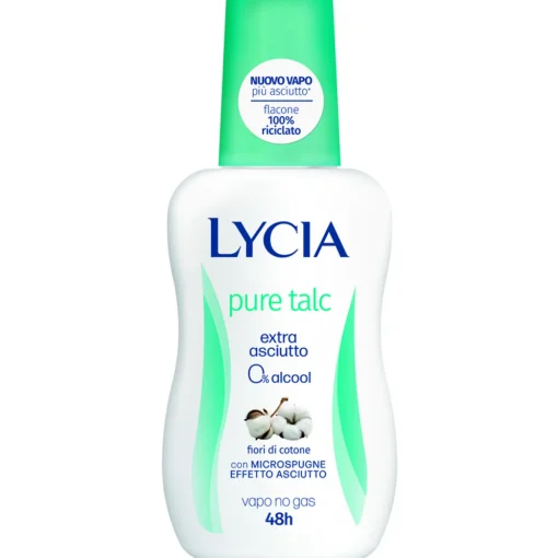 LYCIA PURE TALC DEODORANTE VAPO NO GAS 48H EXTRA ASCIUTTO 75 ML