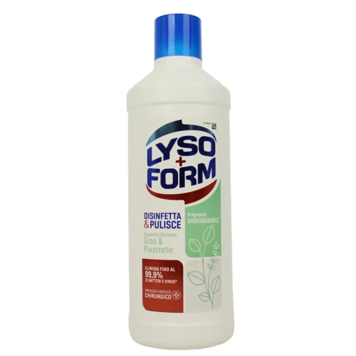 LYSOFORM CASA DISINFETTA E PULISCE GRES & PIASTRELLE 1100 ML
