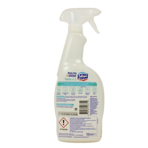 LYSOFORM SPRAY TUTTO IN 1 PULITO & IGIENE CLASSICO TRIGGER 700 ML