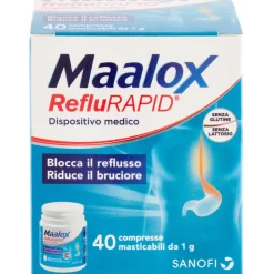 MAALOX REFLURAPID 40 COMPRESSE MASTICABILI