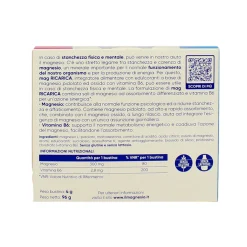 MAG RICARICA STANCHEZZA FISICA e MENTALE 24 BUSTINE AROMA LIMONE INTEGRATORE ALIMENTARE