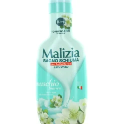 MALIZIA BAGNOSCHIUMA MUSCHIO BIANCO 1000 ML CON ANTIBATTERICO