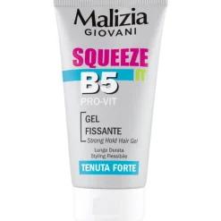 MALIZIA GIOVANI GEL FISSANTE LUNGA DURATE TENUTA FORTE SQUEEZE-IT B5 PRO-VIT 150 ML