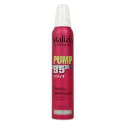 MALIZIA GIOVANI MOUSSE MODELLANTE CAPELLI LUNGA DURATA TENUTA FORTE EFFETTO VOLUME PUMP-IT B5 PRO-VIT 200 ML