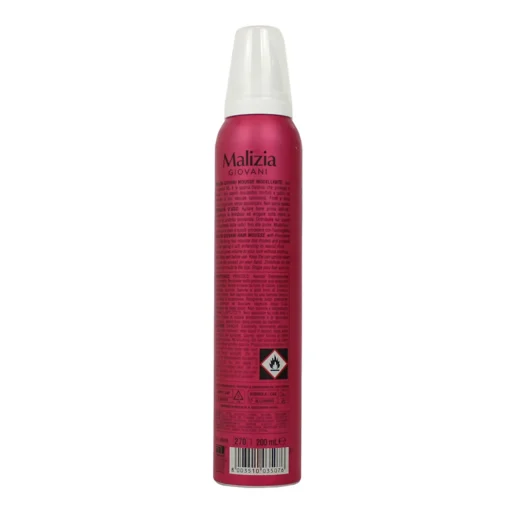 MALIZIA GIOVANI MOUSSE MODELLANTE CAPELLI LUNGA DURATA TENUTA FORTE EFFETTO VOLUME PUMP-IT B5 PRO-VIT 200 ML