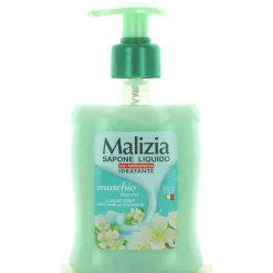 MALIZIA SAPONE LIQUIDO MANI SOAP MUSCHIO BIANCO 300 ML ANTIBATTERICO