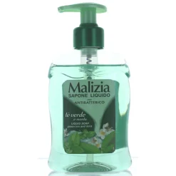 MALIZIA SAPONE LIQUIDO MANI TE' VERDE E MENTA ANTIBATTERICO 300 ML