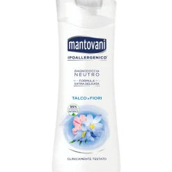 MANTOVANI BAGNODOCCIA NEUTRO TALCOE e FIORI 400 ML