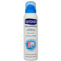 MANTOVANI DEODORANTE SPRAY TALCO E FIORI BIANCHI 150 ML