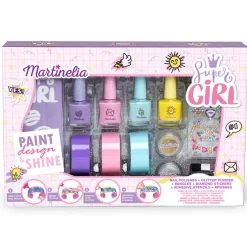MARTINELIA KIT UNGHIE + BRACCIALETTI E GLITTER