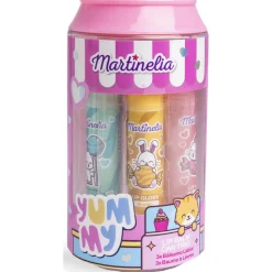 MARTINELIA LIP BALM YUMMY CAN TRIO