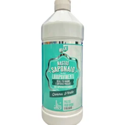MASTRO SAPONAIO DETERSIVO LAVAPAVIMENTI MARMO SUPERFICI PREGIATE GEMMA VERDE 850 ML