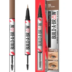 MAYBELLINE BUILD A BROW PENNA SOPRACCIGLIA E GEL FISSANTE N.255 SOFT BROWN