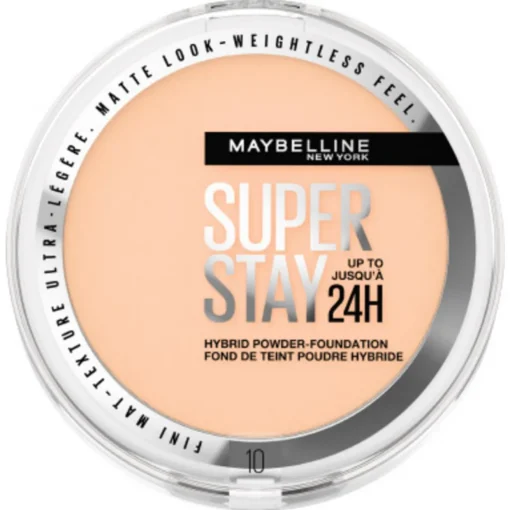 MAYBELLINE FONDOTINTA COMPATTO SUPERSTAY 24H POWDER 10