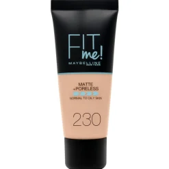 MAYBELLINE FONDOTINTA FIT ME MATTE+PORELESS 230 NATUR BUFF