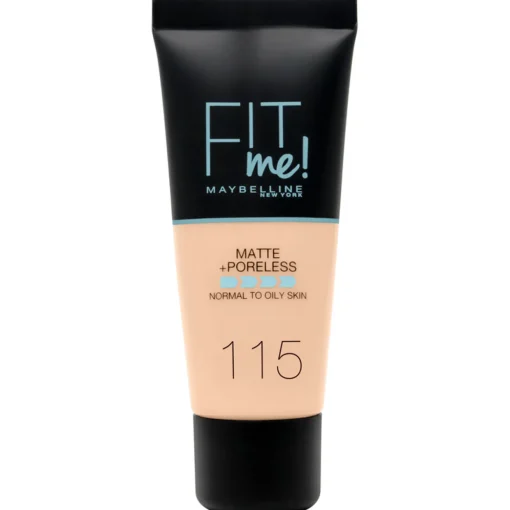 MAYBELLINE FONDOTINTA FIT ME MATTE+PORELESS 115 IVORY