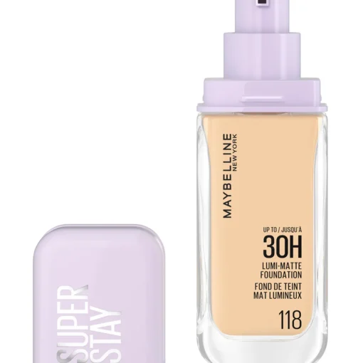 MAYBELLINE FONDOTINTA LIQUIDO SUPERSTAY LUMI MATTE 30H N.118